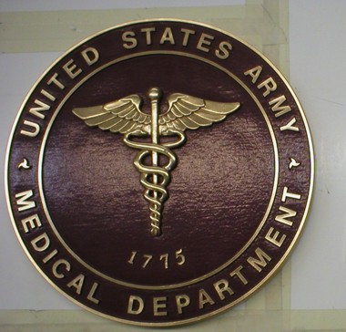 U.S.A Medical Dept 15" Seal